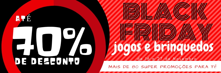 Black Friday de jogos e brinquedos Online