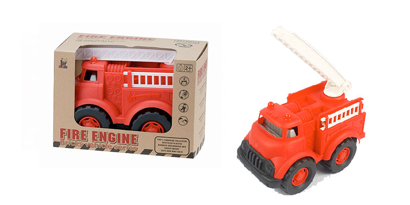 Camión de bomberos de juguete ecológico
