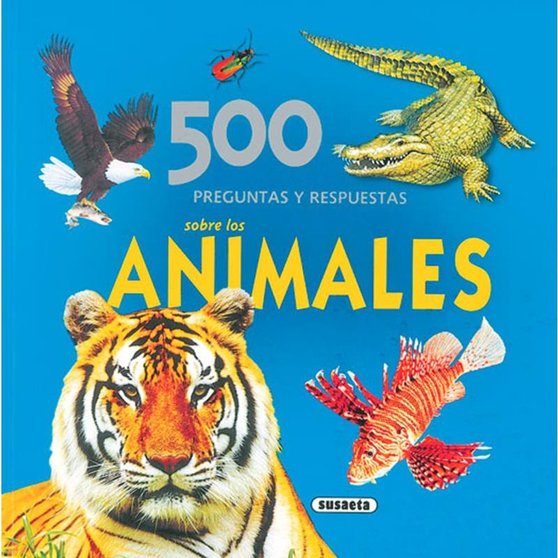 Comprar libros infantiles: 500 preguntas y respuestas de animales