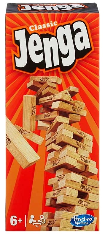 Brinca com as crianças com este clássico jogo de destreza e equilíbrio o JOGO JENGA