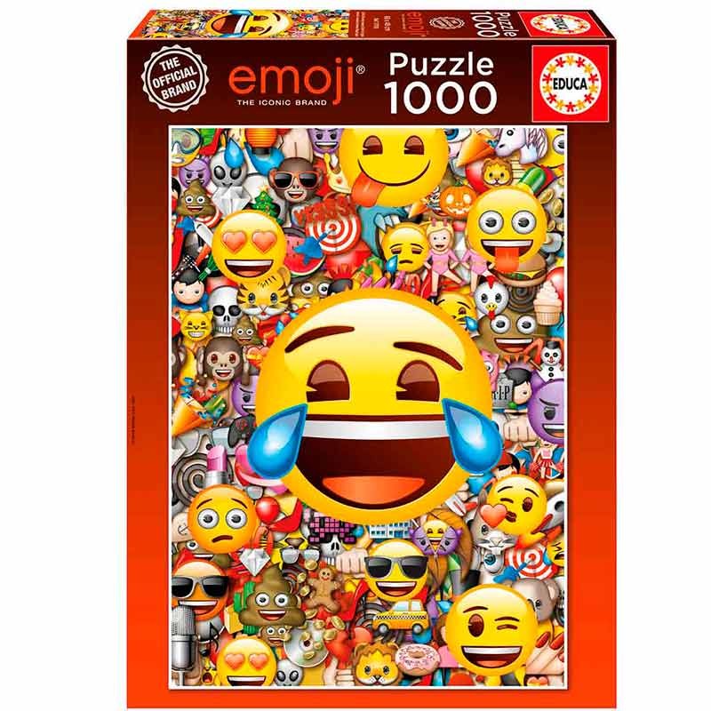Puzzle 1000 peças Emoji Educa