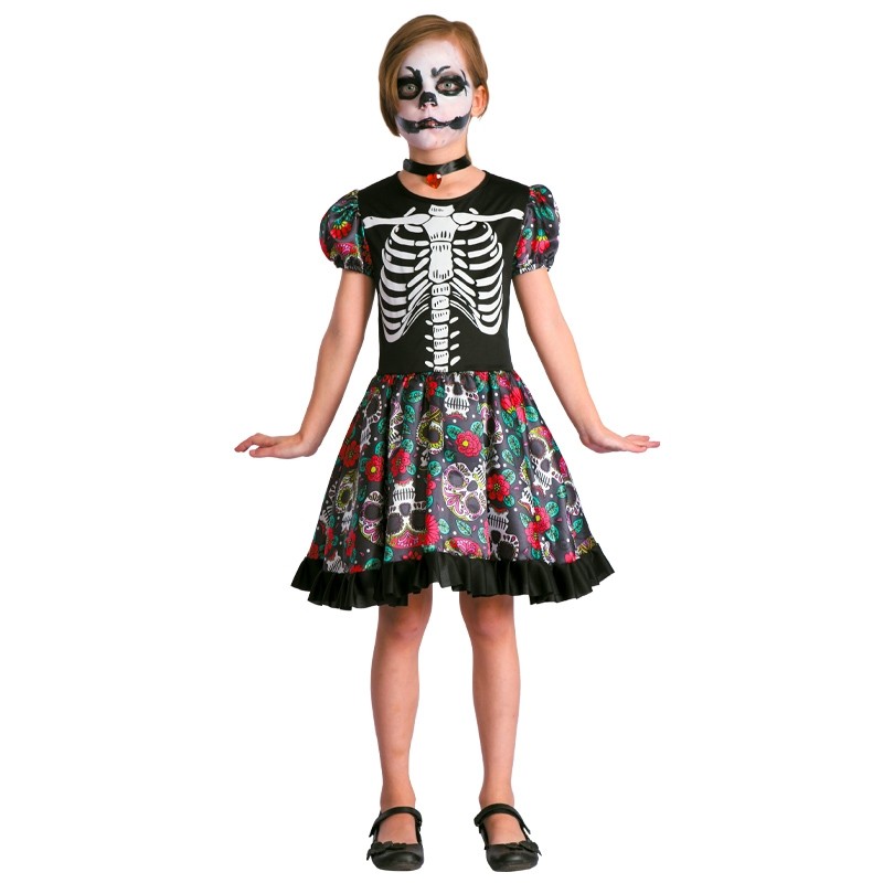 Vestido de Catrina para menina