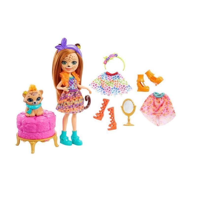 Comprar Enchantimals - Boneca Cherish com acessórios