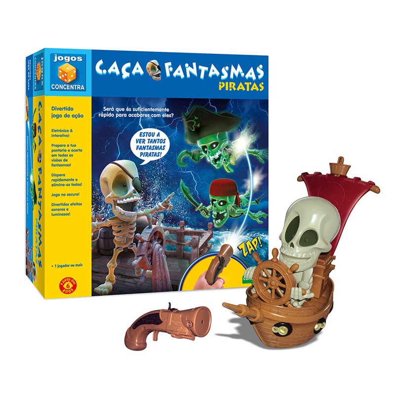 Comprar brinquedos Concentra: CAÇA FANTASMAS PIRATAS