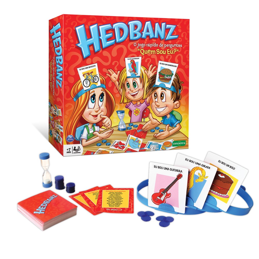 Comprar brinquedos Concentra: HEDBANZ