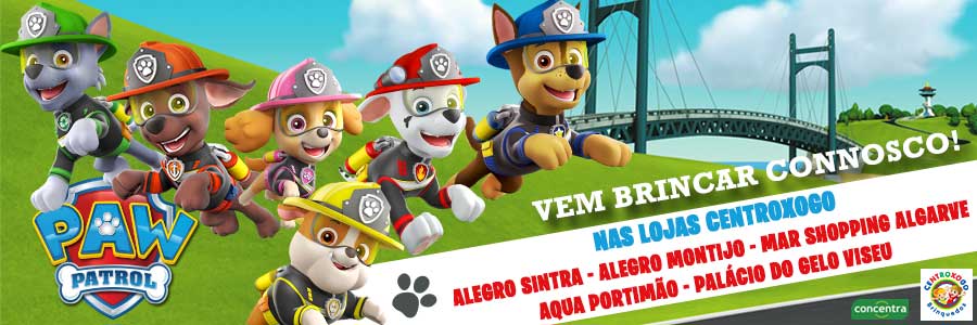 Vem brincar com os teus brinquedos preferidos da Patrulha Pata!