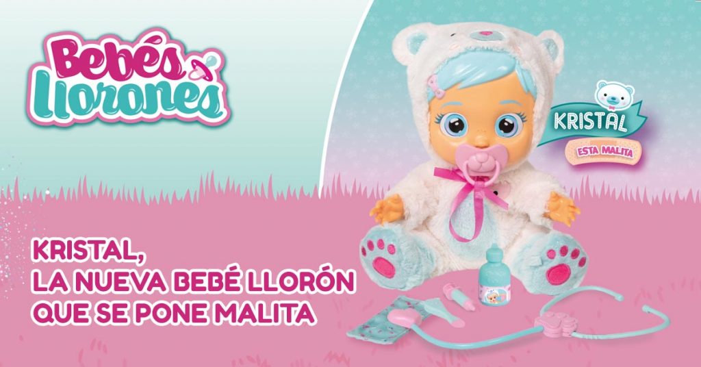 Comprar bebé llorón Kristal