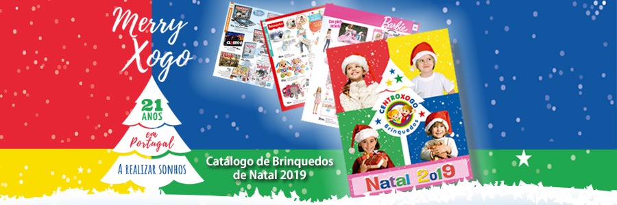Conhece os brinquedos do Catálogo de Natal 2019 da Centroxogo