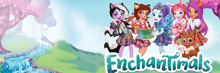 Conhece as Enchantimals: bonecas com uma ligação especial com os seu animais