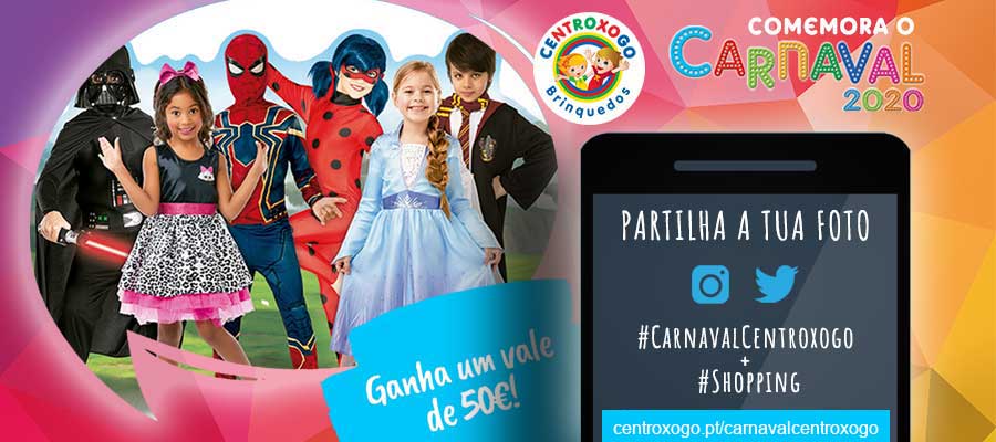 Comemora o Carnaval com a Centroxogo!