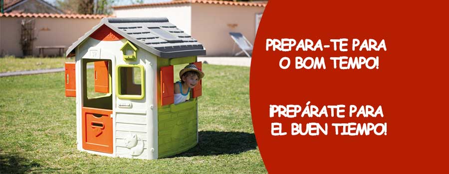 Brinquedos de jardim e exterior: Prepara-te para o bom tempo!