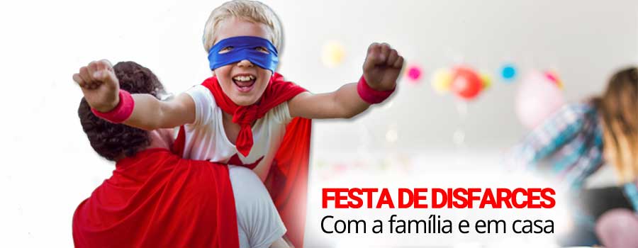 fazer una festa de disfarces em casa