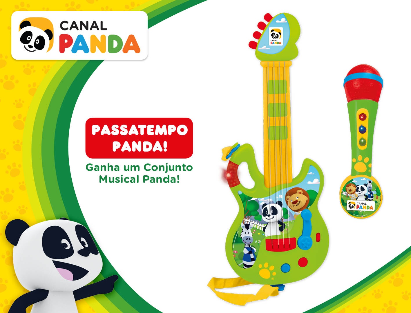 brinquedos musicais Dia da Criança