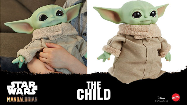 Peluche Baby Yoda «The Child»