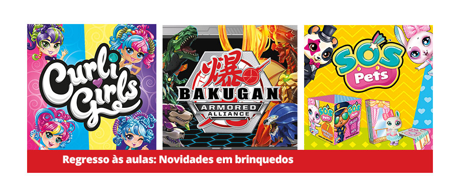 Novidades em Brinquedos para o regresso às aulas!