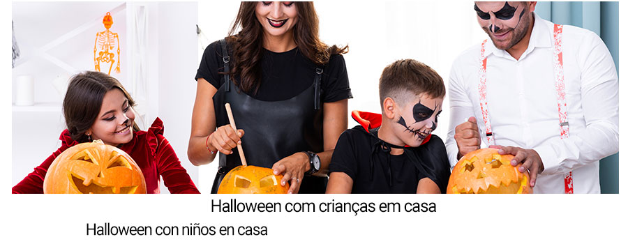 Halloween con niños