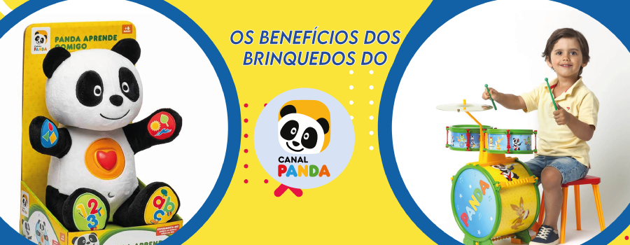 Os benefícios dos brinquedos do Canal Panda