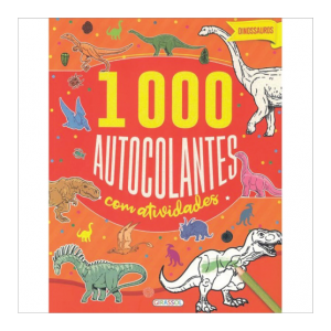 Dinosauros-1000 autocolantes com actividades