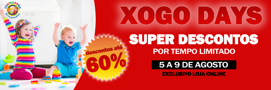 XOGO DAYS A BLACK FRIDAY DE VERÃO DA CENTROXOGO