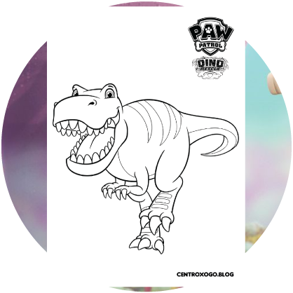 Patrulla Canina Dino Rescate Tyrannosaurus