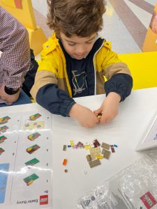 Workshop criativo Lego de Páscoa loja brinquedos matosinhos