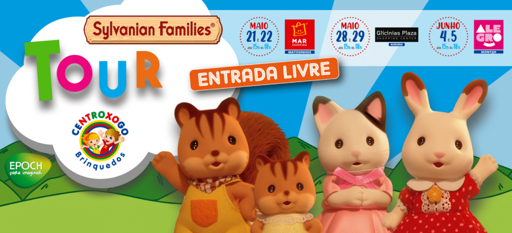 Sylvanian Families TOUR pelas lojas de brinquedos Centroxogo!