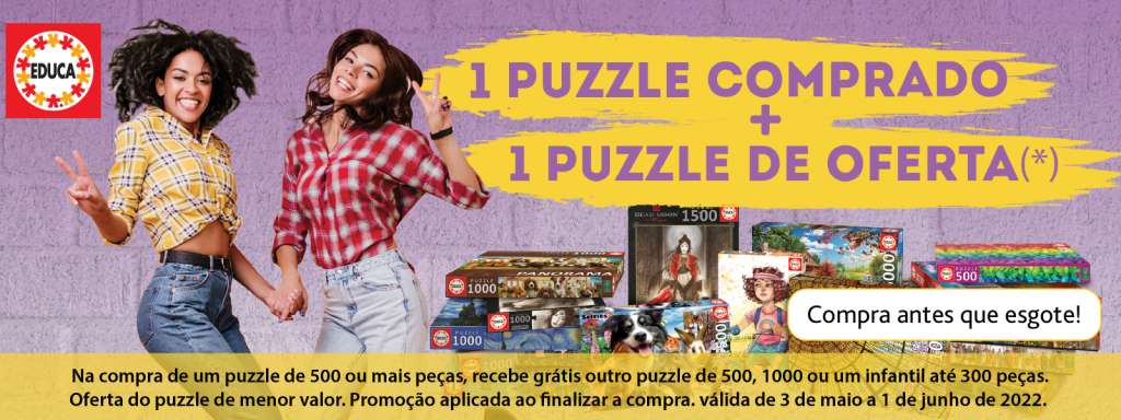 Puzzles Educa en promoção