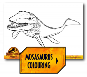 Dibujos para colorear y pasatiempos de Jurassic World 3