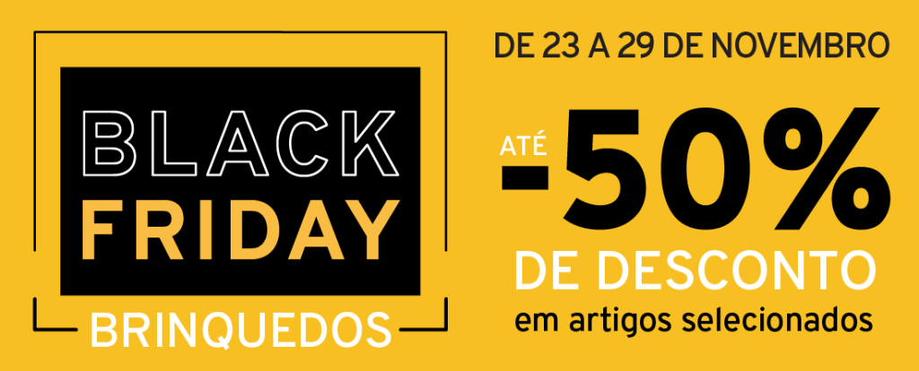 Conhece a 'Black Friday' em brinquedos da «Centroxogo»