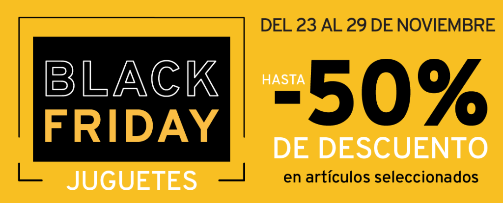 Conoce el 'Black Friday' en juguetes de «Centroxogo»