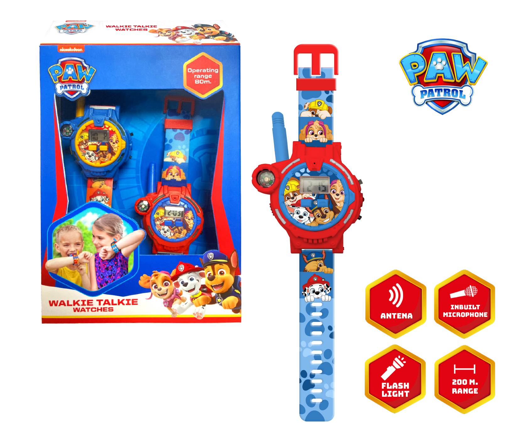 Reloj digital Patrulla Canina Paw Patrol surtido