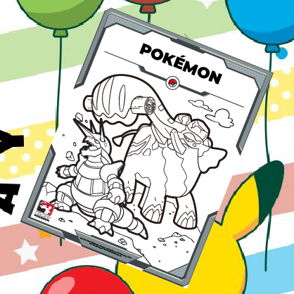 Folhas de atividades Pokémon day