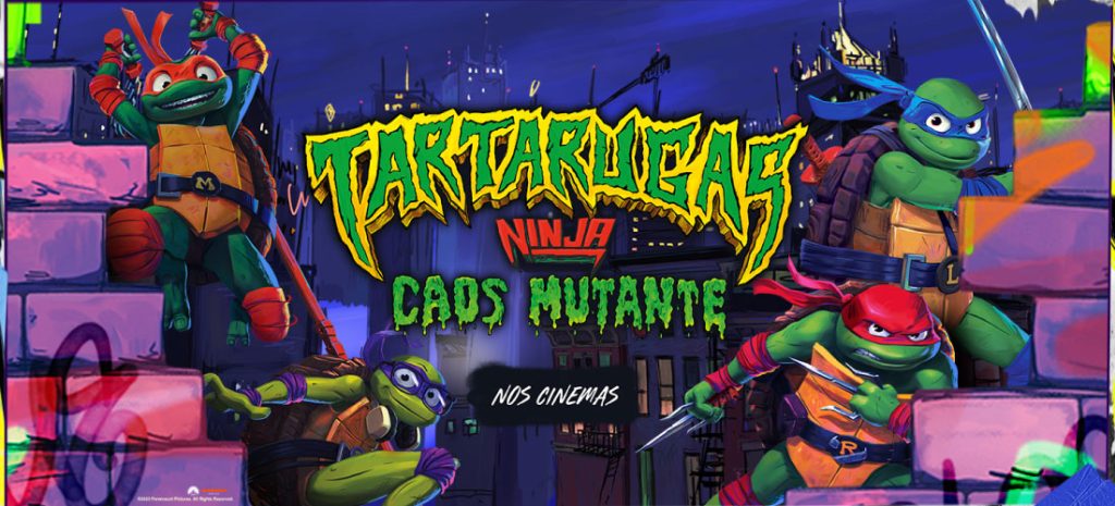 O regresso das Tartarugas Ninja!