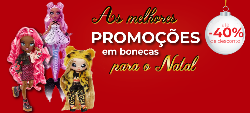 6 super descontos em bonecas de moda para o Natal