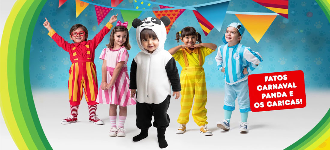 Disfarces Do Panda E Os Caricas Para O Carnaval Centroxogo Blog