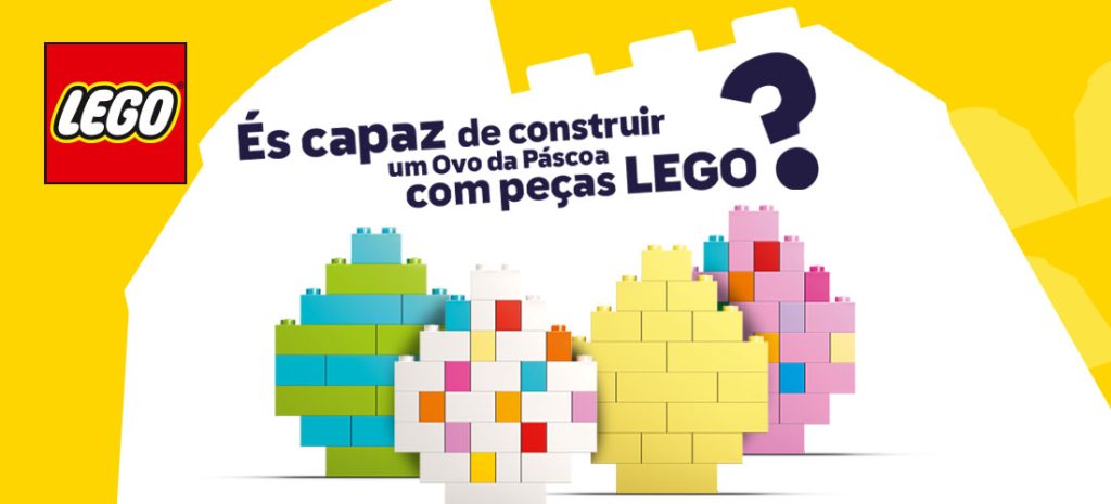 Atividades para as férias: constrói um ovo de Páscoa com peças Lego