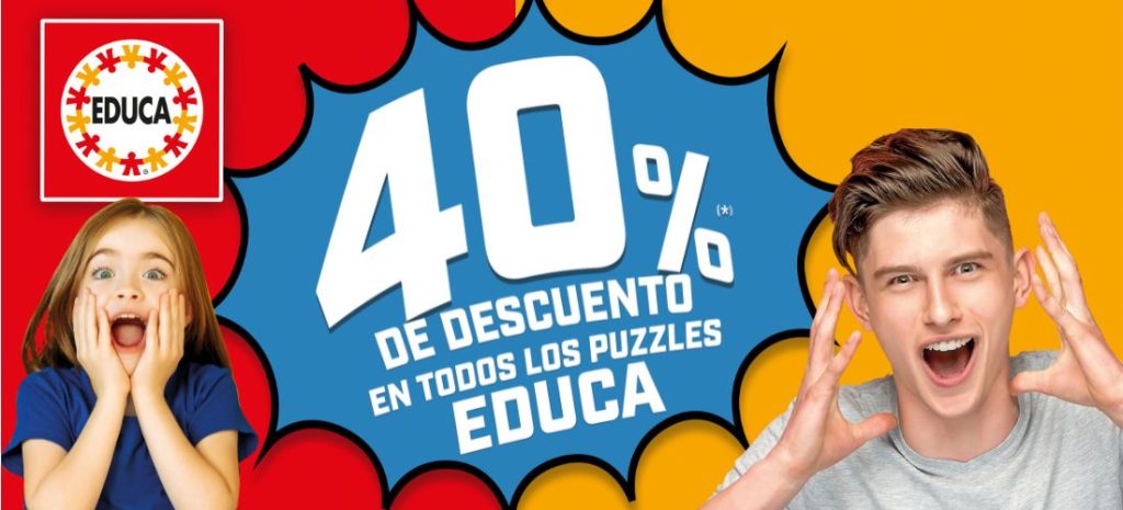 Puzzles Educa con 40% de descuento en Centroxogo!