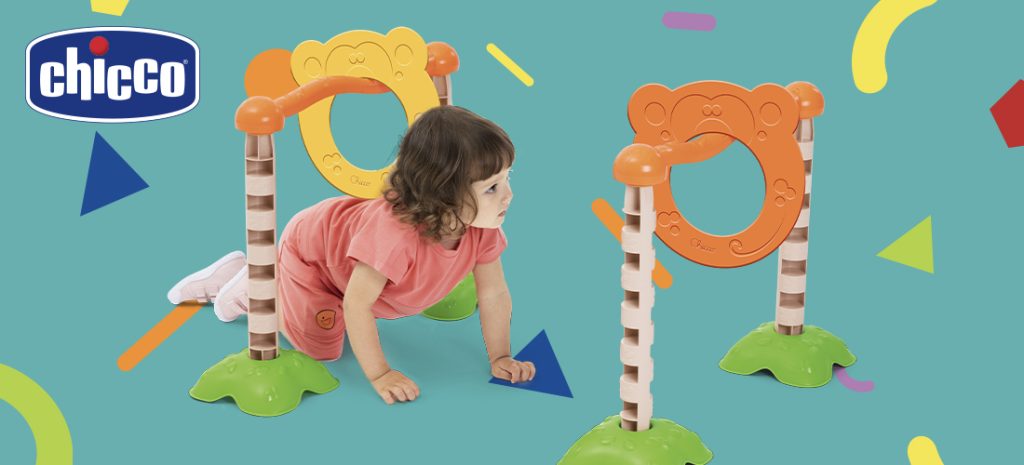 Brinquedos Chicco que promovem a atividade física