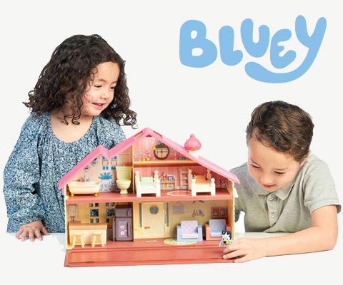 brinquedos do Bluey